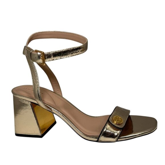 Ted Baker London Milly Icon Ankle Strap Sandal Chunky Heel size 10 - Picture 1 of 7